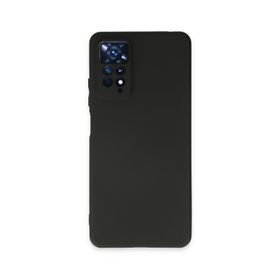 Newface Xiaomi Redmi Note 11 First Silikon Siyah Cep Telefonu Kılıfı