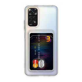 Newface Xiaomi Redmi Note 11 Kart Şeffaf Silikon Şeffaf Cep Telefonu Kılıfı