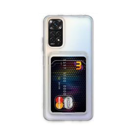 Newface Xiaomi Redmi Note 11 Kart Şeffaf Silikon Şeffaf Cep Telefonu Kılıfı
