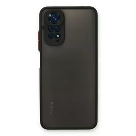 Newface Xiaomi Redmi Note 11 Montreal Silikon Kapak Siyah Cep Telefonu Kılıfı