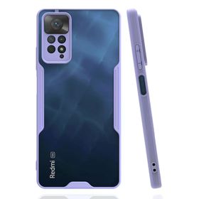 Newface Xiaomi Redmi Note 11 Pro Platin Silikon Lila Cep Telefonu Kılıfı