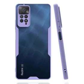 Newface Xiaomi Redmi Note 11 Pro Platin Silikon Lila Cep Telefonu Kılıfı