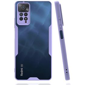 Newface Xiaomi Redmi Note 11 Pro Platin Silikon Lila Cep Telefonu Kılıfı