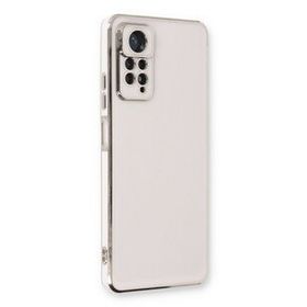 Newface Xiaomi Redmi Note 11 Pro Volet Silikon Beyaz Cep Telefonu Kılıfı