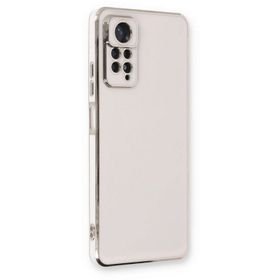 Newface Xiaomi Redmi Note 11 Pro Volet Silikon Beyaz Cep Telefonu Kılıfı