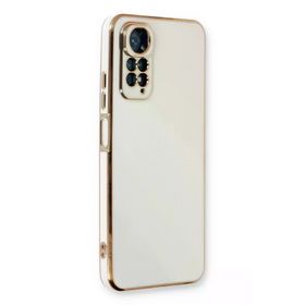 Newface Xiaomi Redmi Note 11 Volet Silikon Beyaz Cep Telefonu Kılıfı