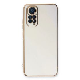 Newface Xiaomi Redmi Note 11 Volet Silikon Beyaz Cep Telefonu Kılıfı