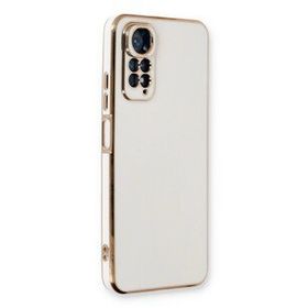 Newface Xiaomi Redmi Note 11 Volet Silikon Beyaz Cep Telefonu Kılıfı