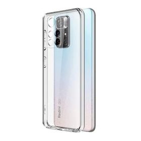Newface Xiaomi Redmi Note 11T Lüx Şeffaf Silikon Cep Telefonu Kılıfı