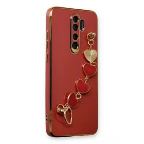 Newface Xiaomi Redmi Note 8 Pro Esila Silikon Kırmızı Cep Telefonu Kılıfı