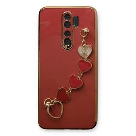Newface Xiaomi Redmi Note 8 Pro Esila Silikon Kırmızı Cep Telefonu Kılıfı