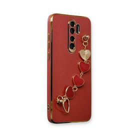 Newface Xiaomi Redmi Note 8 Pro Esila Silikon Kırmızı Cep Telefonu Kılıfı