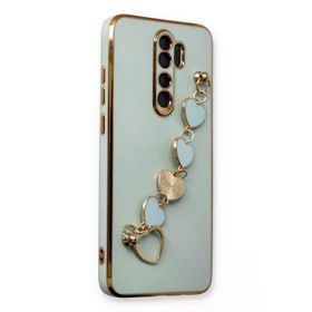Newface Xiaomi Redmi Note 8 Pro Esila Silikon Su Yeşili Cep Telefonu Kılıfı
