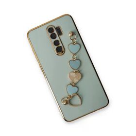 Newface Xiaomi Redmi Note 8 Pro Esila Silikon Su Yeşili Cep Telefonu Kılıfı