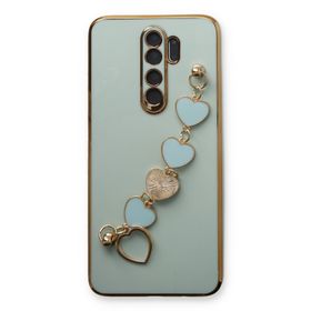Newface Xiaomi Redmi Note 8 Pro Esila Silikon Su Yeşili Cep Telefonu Kılıfı