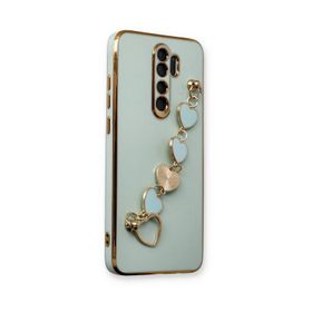 Newface Xiaomi Redmi Note 8 Pro Esila Silikon Su Yeşili Cep Telefonu Kılıfı