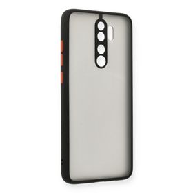 Newface Xiaomi Redmi Note 8 Pro Montreal Silikon Kapak Siyah Cep Telefonu Kılıfı
