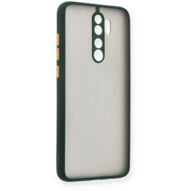 Newface Xiaomi Redmi Note 8 Pro Montreal Silikon Kapak Yeşil Cep Telefonu Kılıfı