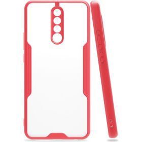 Newface Xiaomi Redmi Note 8 Pro Platin Silikon Pembe Cep Telefonu Kılıfı
