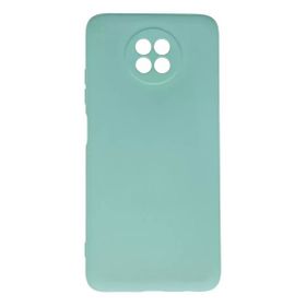 Newface Xiaomi Redmi Note 9 5G Nano İçi Kadife Silikon Turkuaz Kılıf