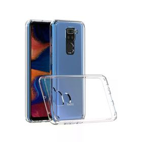 Newface Xiaomi Redmi Note 9 Lüx Şeffaf Silikon Şeffaf Cep Telefonu Kılıfı
