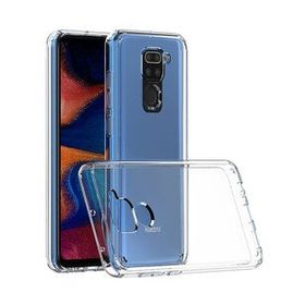 Newface Xiaomi Redmi Note 9 Lüx Şeffaf Silikon Şeffaf Cep Telefonu Kılıfı