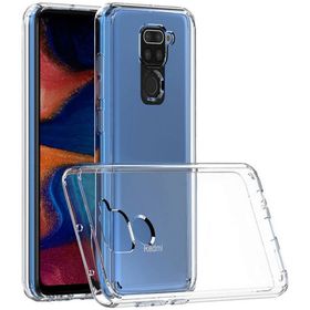 Newface Xiaomi Redmi Note 9 Lüx Şeffaf Silikon Şeffaf Cep Telefonu Kılıfı