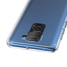 Newface Xiaomi Redmi Note 9 Lüx Şeffaf Silikon Şeffaf Cep Telefonu Kılıfı