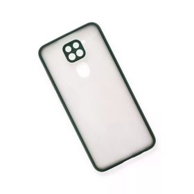 Newface Xiaomi Redmi Note 9 Montreal Silikon Kapak Yeşil Cep Telefonu Kılıfı