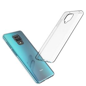 Newface Xiaomi Redmi Note 9 Pro Lüx Şeffaf Silikon Şeffaf Kılıf