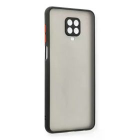 Newface Xiaomi Redmi Note 9 Pro Montreal Silikon Kapak Siyah Kılıf