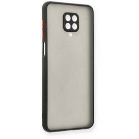 Newface Xiaomi Redmi Note 9 Pro Montreal Silikon Kapak Siyah Kılıf