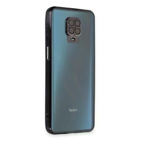 Newface Xiaomi Redmi Note 9 Pro Razer Lensli Silikon Siyah Cep Telefonu Kılıfı