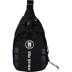 Newish Polo Body Bag Çapraz Siyah Sırt ve Göğüs Çantası