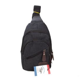 Newish Polo Body Bag Çapraz Siyah Sırt ve Göğüs Çantası
