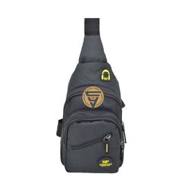 Newish Polo Bodybag Siyah Sırt ve Göğüs Çantası