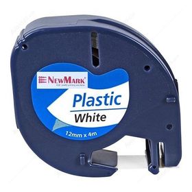 Newmark 91203 Dymo LTR 12x4 Kırmızı Plastik Şerit