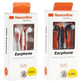 Newonline Sms Mikrofonlu Kulak İçi Kulaklık