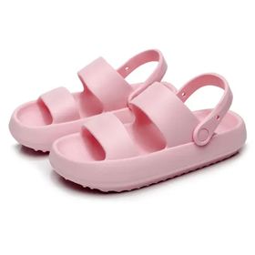 Newrong Flip Flop İki Aşınma Yumuşak Pembe Kadın Sandalet