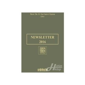 Newsletter 2016 - H. Ercüment Erdem