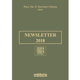Newsletter 2018 - H. Ercüment Erdem