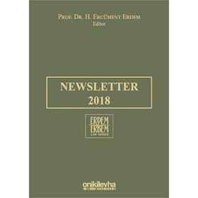 Newsletter 2018 - H. Ercüment Erdem