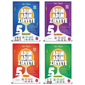 Newton 4 Kitap 5. Sınıf Matematik+Fen+Türkçe+Sosyal Adım Adım Zirveye Soru Bankası