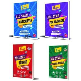 Newton 4 Kitap 5. Sınıf Matematik+fen+türkçe+sosyal All Star Soru Bankası