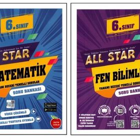 Newton 6. Sınıf Matematik+Fen Bilimleri All Star 2 Kitap Soru Bankası