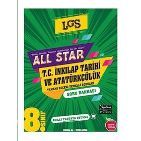 Newton 8. Sınıf All Star T.C. İnkılap Tarihi ve Atatürkçülük Soru Bankası
