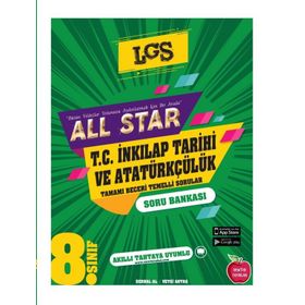 Newton 8. Sınıf All Star T.C. İnkılap Tarihi ve Atatürkçülük Soru Bankası