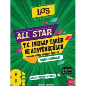 Newton 8. Sınıf All Star T.C. İnklap Tarihi ve Atatürkçülük Soru Bankası