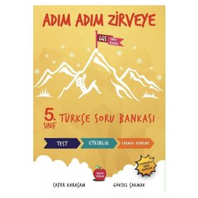 Newton Yayınları 5.Sınıf Adım Adım Zirveye Türkçe Soru Bankası