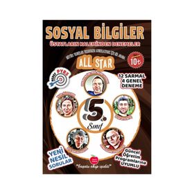 Newton Yayınları 5. Sınıf Sosyal Bilgiler All Star 16 Denemeler